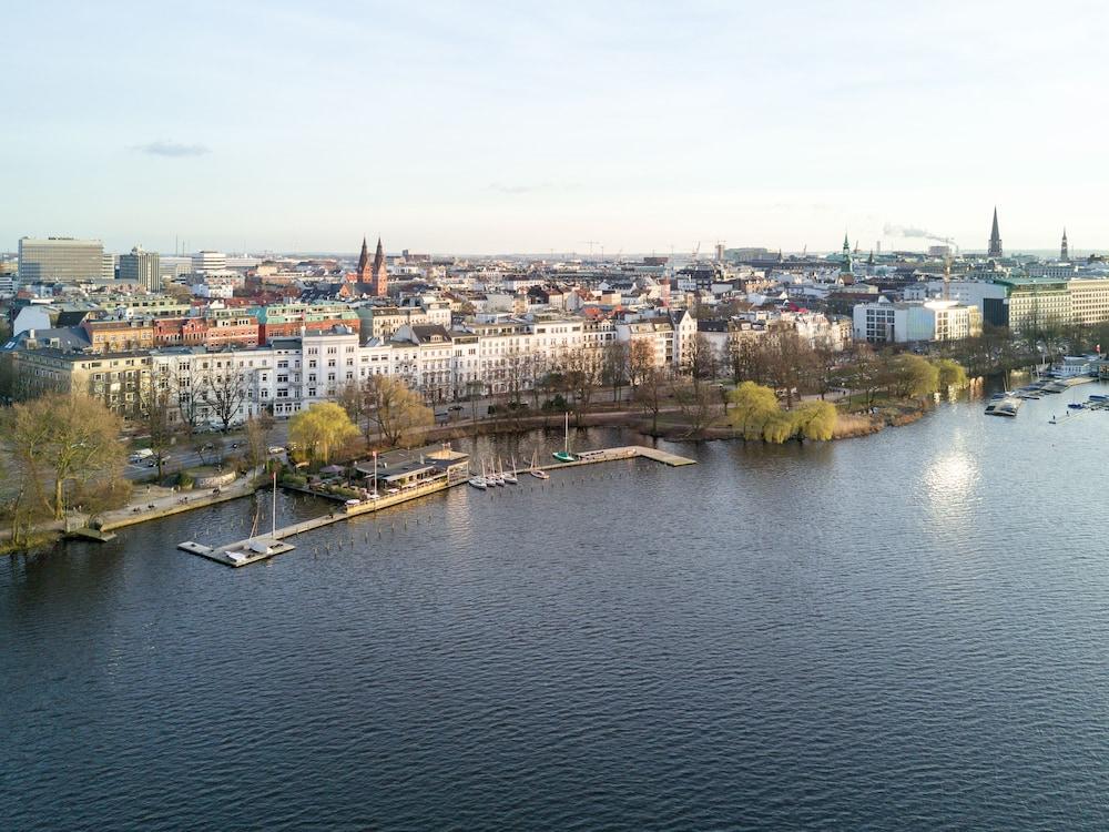 Relexa Hotel Bellevue An Der Alster Amburgo Esterno foto