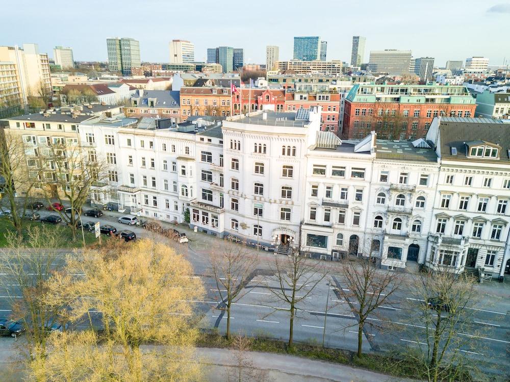 Relexa Hotel Bellevue An Der Alster Amburgo Esterno foto